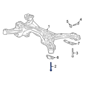 Honda OE - Front Suspension Crossmember Bolt