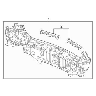 Honda OE - Rear Body & Floor - Rear Body (Hybrid EX / Hybrid EX-L / Hybrid LX / Hybrid Touring)