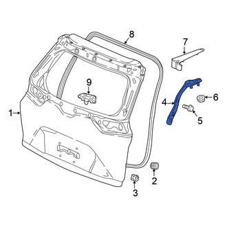 Honda OE - Rear Left Liftgate Hinge