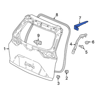 Honda OE - Rear Left Liftgate Hinge Cover