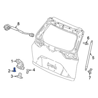 Honda OE - Liftgate Latch Bolt