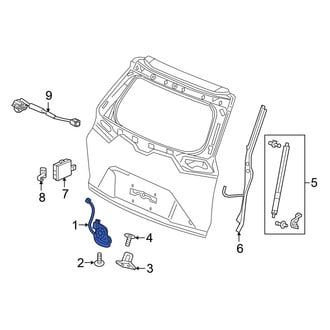 Honda OE - Rear Liftgate Latch