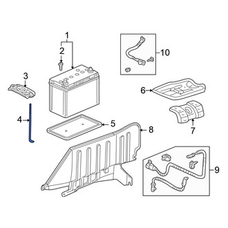 Honda OE - Battery Hold Down Stud