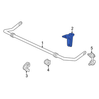 Honda OE - Rear Suspension Stabilizer Bar Bracket