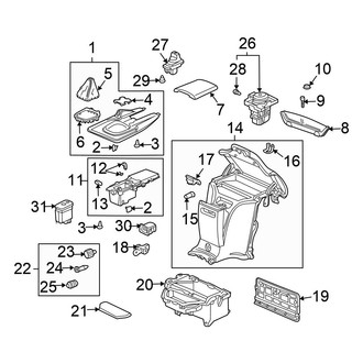 Honda OE - Center 12 Volt Accessory Power Outlet