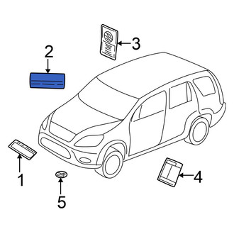 Honda OE - Air Bag Information Label
