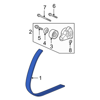 Honda OE - Serpentine Belt