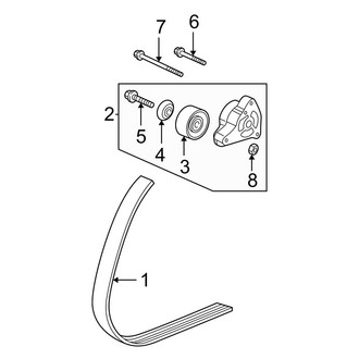 Honda OE - Cooling - Belts & Pulleys