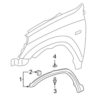Honda OE - Fender - Exterior Trim