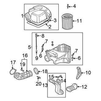 Honda OE - Engine / Transaxle - Air Intake