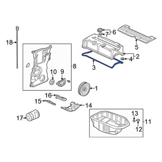 Honda OE - Engine Valve Cover Gasket