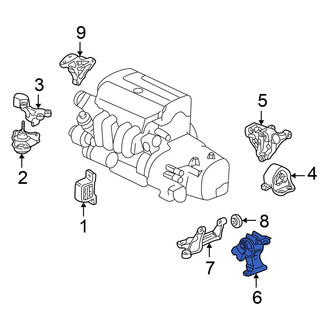 Honda OE - Automatic Transmission Mount