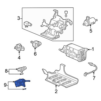 Honda OE - Vapor Canister Purge Solenoid