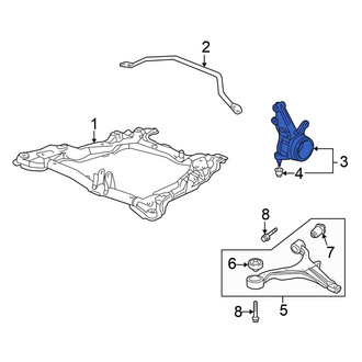Honda OE - Front Right Steering Knuckle