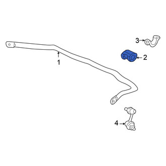 Honda OE - Front Suspension Stabilizer Bar Bushing