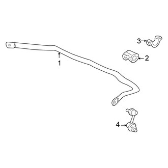 Honda OE - Front Suspension - Stabilizer Bar & Components