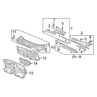 Honda OE - Windshield Washer Nozzle