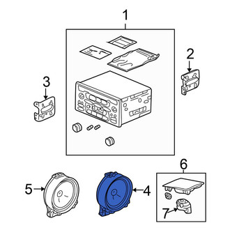 Honda OE - Rear Speaker