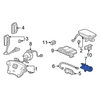 Honda OE - Front Seat Back Cushion Cover