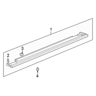 Honda OE - Pillars, Rocker & Floor - Exterior Trim