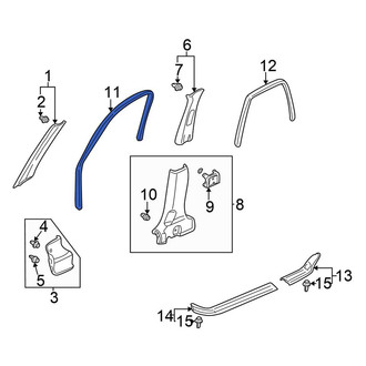 Honda OE - Door Trim Molding