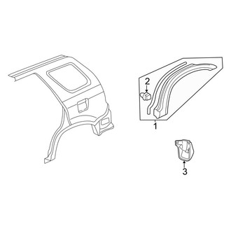 Honda OE - Quarter Panel - Exterior Trim