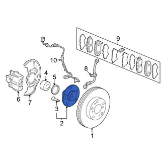 Honda OE - Rear Wheel Hub