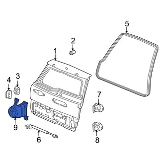 Honda OE - Spare Tire Carrier