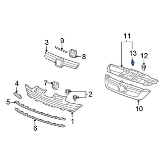 Honda OE - Front Hood Stop Buffer