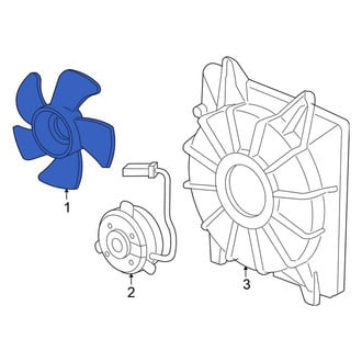 Honda OE - Engine Cooling Fan Blade