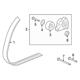Honda OE - Cooling - Belts & Pulleys