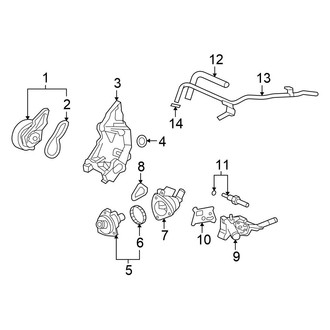 Honda OE - Cooling - Water Pump