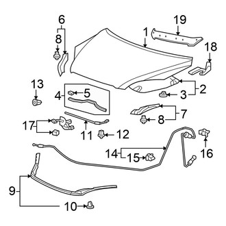 Honda OE - Hood & Components