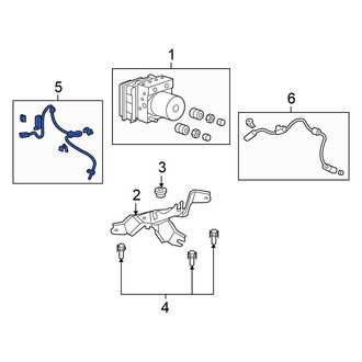 Honda OE - Front Right ABS Wheel Speed Sensor