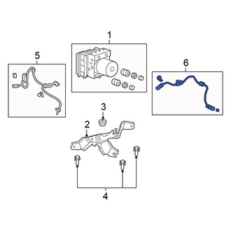 Honda OE - Front Right ABS Wheel Speed Sensor