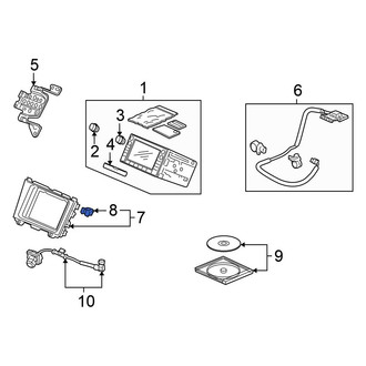 Honda OE - Console Panel Clip