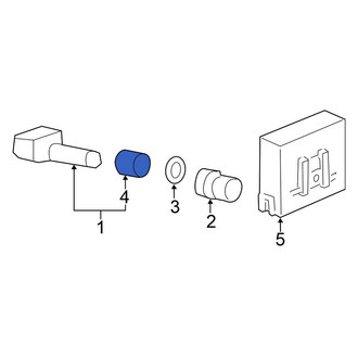 Honda OE - Tire Pressure Monitoring System (TPMS) Sensor Grommet