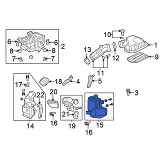 Honda OE - Engine Air Intake Resonator