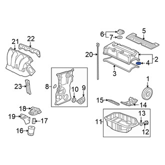 Honda OE - Engine Valve Cover Washer Seal