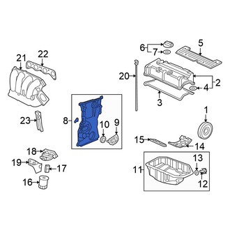 Honda OE - Engine Timing Cover