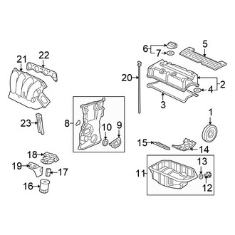 Honda OE - Engine / Transaxle - Engine Parts