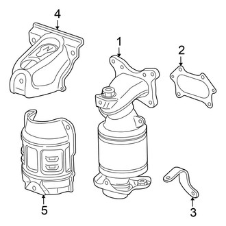 Honda OE - Exhaust System - Manifold (2.0L / 2.4L)