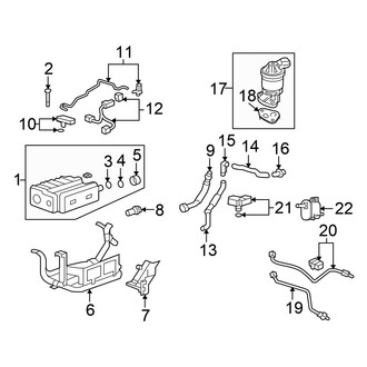 Honda OE - Emission System - Emission Components