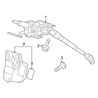 Honda OE - Steering Column Assembly