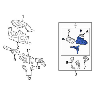 Honda OE - Steering Column Lock