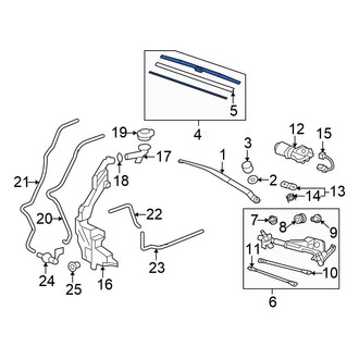 Honda OE - Front Right Wiper Blade
