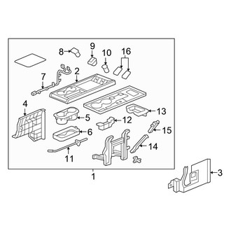 Honda OE - Center Console (EX / LX / SE)