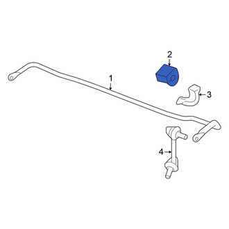 Honda OE - Rear Suspension Stabilizer Bar Bushing