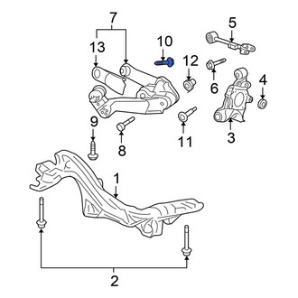 Honda OE - Suspension Trailing Arm Bolt