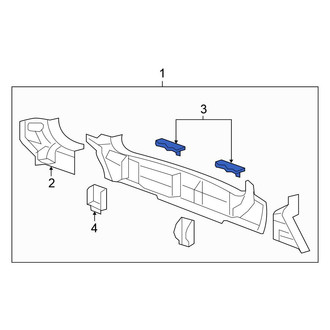 Honda OE - Rear Body Panel Bracket